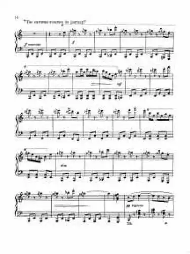 波斯市场 in a persian market - 钢琴谱 - 环球钢琴网