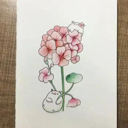 大鹏教育适合新手的水彩画