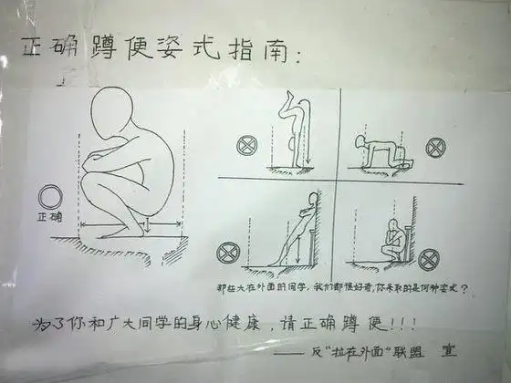第一次知道上厕所原来可以用这么多种姿势!