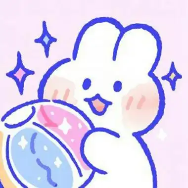 q版兔子萌图手绘头像,高清超萌的简约可爱简笔画兔子头像图片_动物