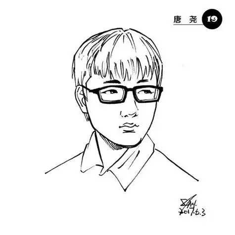 肖像画人物简单肖像画人物简单夸张