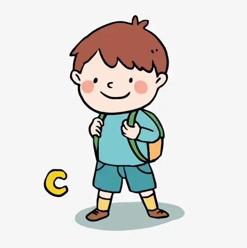 暑假培训班教育老师学生小组学习卡通矢量图免抠元素