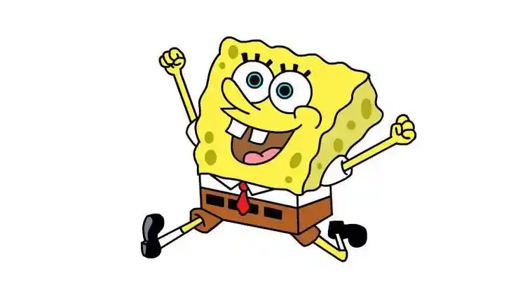 海绵宝宝涂色画