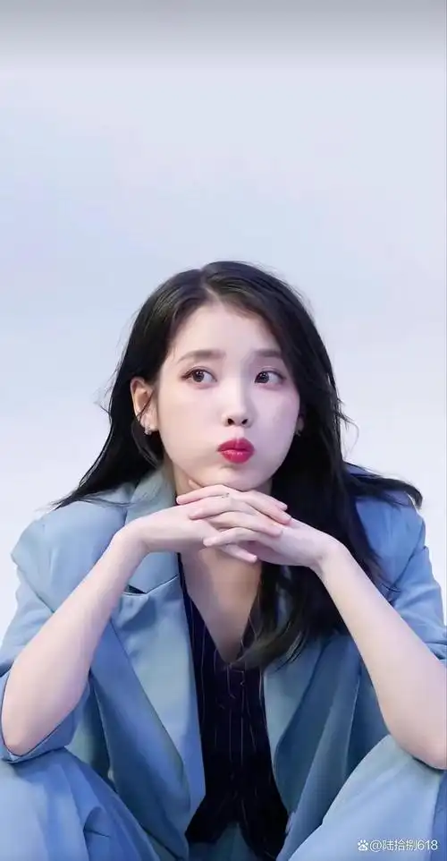 清纯可人"iu"#李知恩