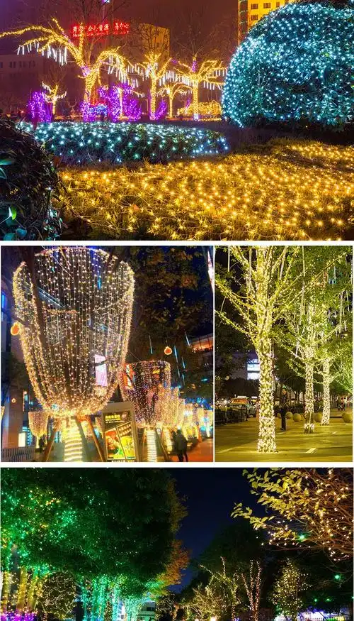 小彩灯闪灯串灯led户外防水彩灯满天星星灯串霓虹带房间浪漫装饰布置