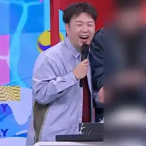 快乐大本营2020杜海涛同款紫色条纹拼接衬衫时尚休闲简约私人订制