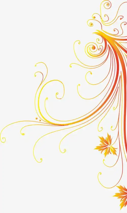 线条花纹矢量图