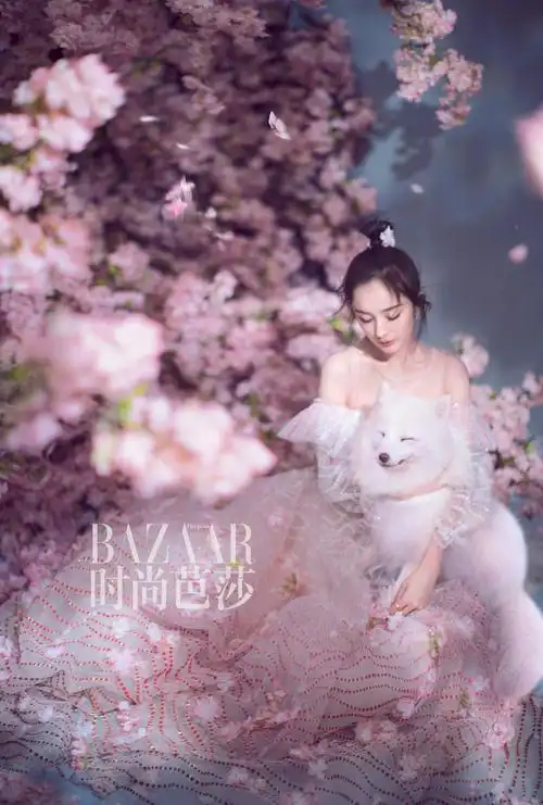 bazaar 时尚芭莎》五月上刊封面:杨幂(三生三十里桃花,我们的白浅姑姑