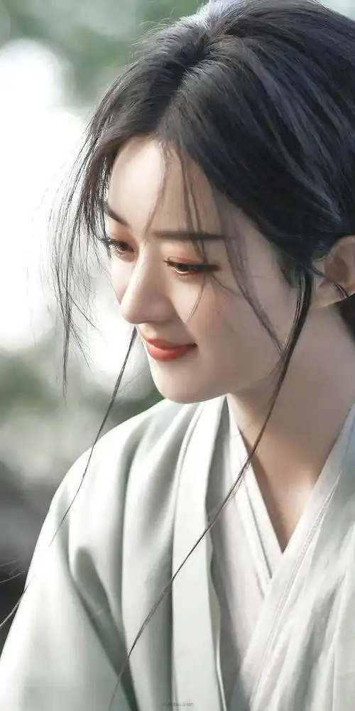 这么素还这么清丽好看你永远可以相信赵丽颖的古装我们沈璃就是最美的