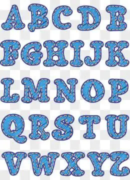 英文字母艺术字