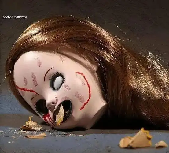 超人气恐怖玩具僵尸娃娃.吓得我好想入手一个啊!