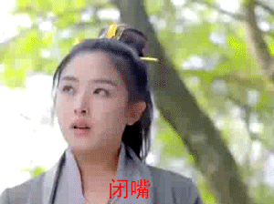 张含韵烦躁闭嘴古装gif动图_动态图_表情包下载_soogif