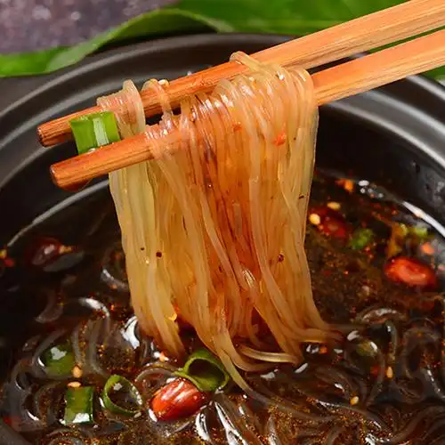 河南工厂汉薯坊方便粉丝粗粮60g酸辣粉营养美味牛肉粉丝汤粉.