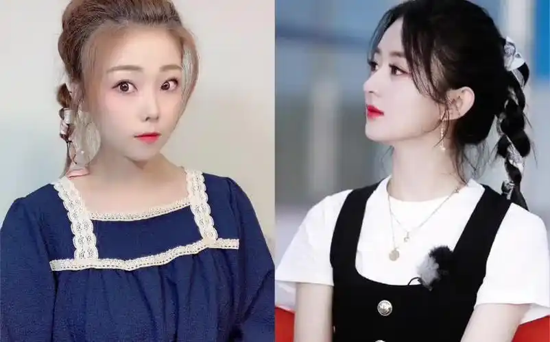 中餐厅赵丽颖同款发型,温柔百搭 丝带马尾辫,超简单,适合手残党简单