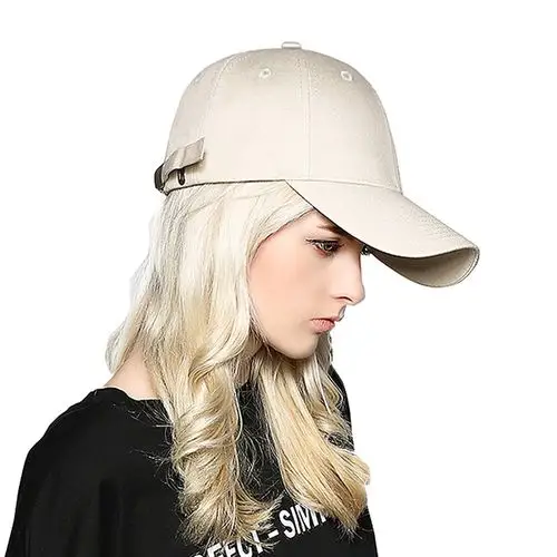 kekolin 麂皮绒6面板纯色麂皮绒棒球可调节棒球帽帽子鸭舌帽