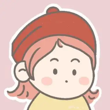 小女孩头像卡通高清超萌胖乎乎的卡通可爱小女孩头像图片