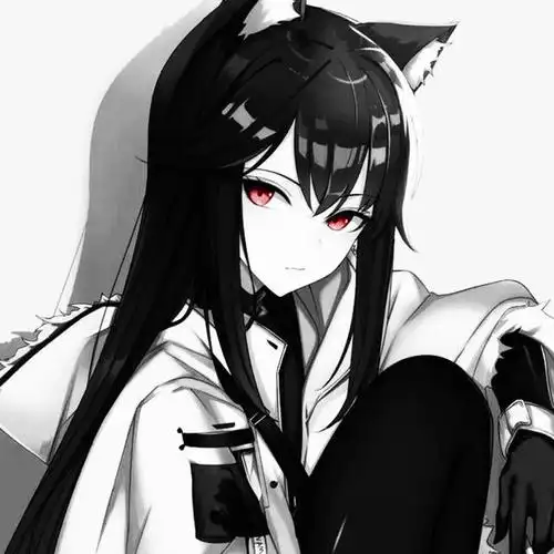 侧面头像女动漫霸气,侧面动漫帅气黑白头像-图片大观-奇异网