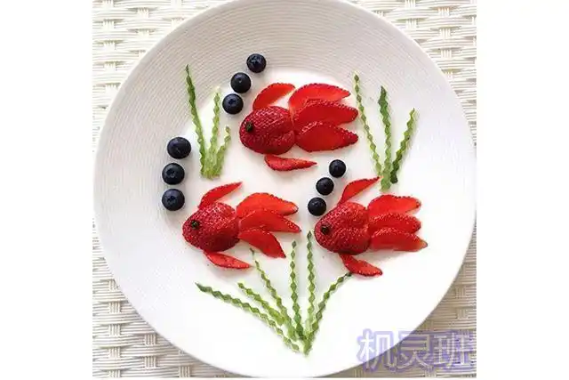 美食劳动课:适合儿童做的简单好看有创意水果拼盘(图文)4