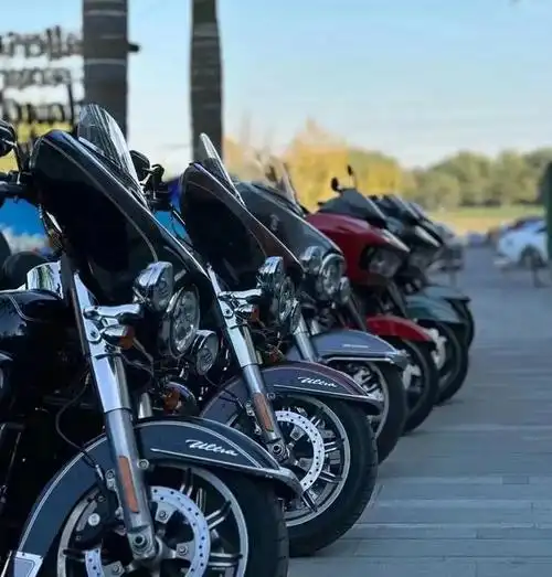 机车党盛宴——富伦谷助力黑色国王重机俱乐部一周年年会圆满举办