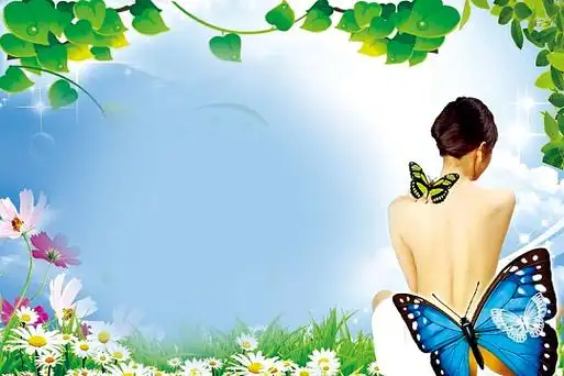 宣传海报背景素材psdjpg紫色减肥瘦身美体海报背景素材psdjpg可爱卡通