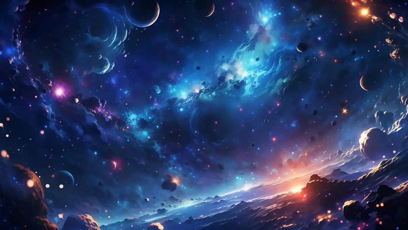 78绝美银河星空壁纸,梦幻桌面背景90 探索宇宙的奥秘,从换上一款