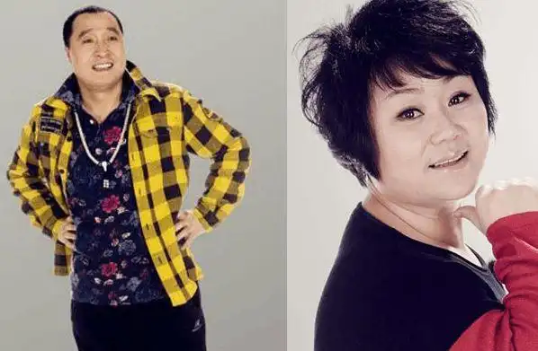 张小飞和妻子贺美玲,两人年龄相差不多,在舞台上两人搭配非常的默契