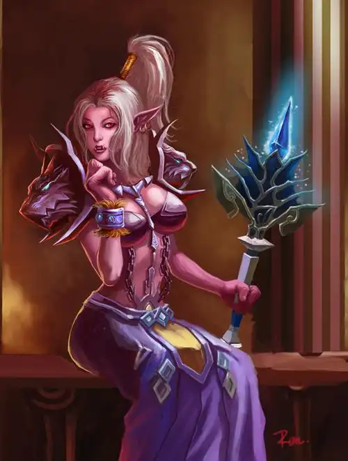 玩家原创漫画魔兽世界中的女巨魔