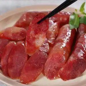 古蜀味道 广味香肠广东腊肠 甜味纯腊肉农家自制甜肠广式蜡肠400g