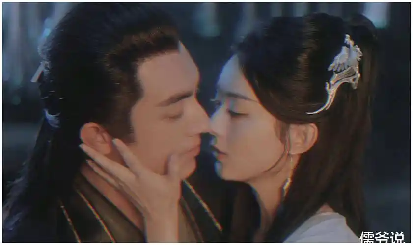 与赵丽颖吻戏太唯美,却因不张嘴而被网友们嘲上热搜_林更新_凤行_嘲讽