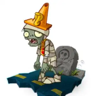 植物大战僵尸2路障木乃伊僵尸怎么样 路障木乃伊僵尸图鉴一览-游侠手