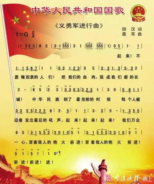 最早主唱,教唱《义勇军进行曲》的都是宁波人