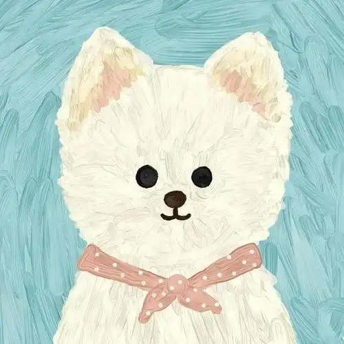 2021微信超可爱的狗狗手绘头像