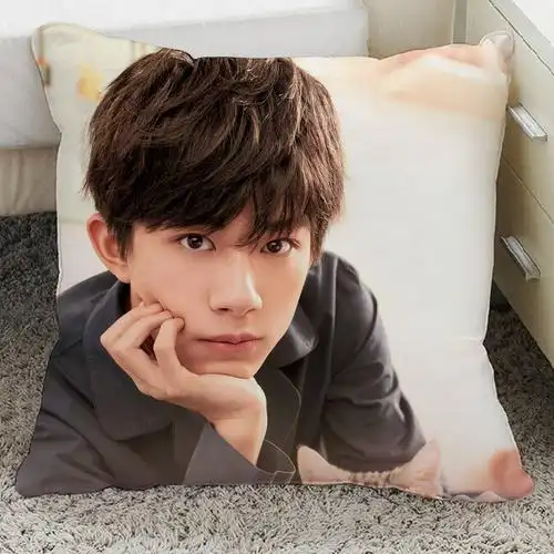 卓尔曼tfboys易烊千玺周边抱枕定制千纸鹤粉丝人形公仔玩偶海报应援