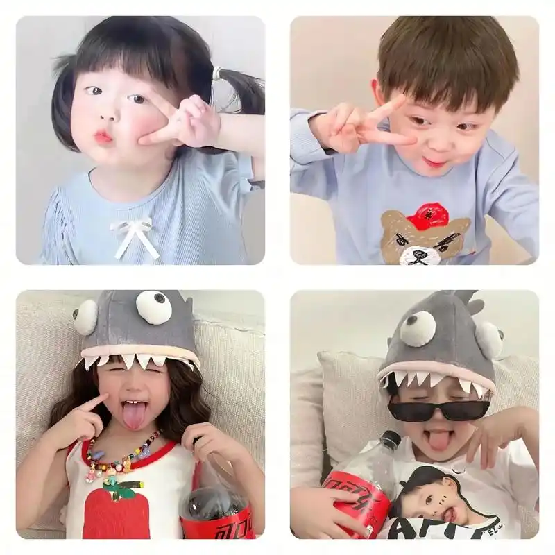 高级质感优质一男一女萌娃卡通可爱情侣头像超甜宠溺情头!