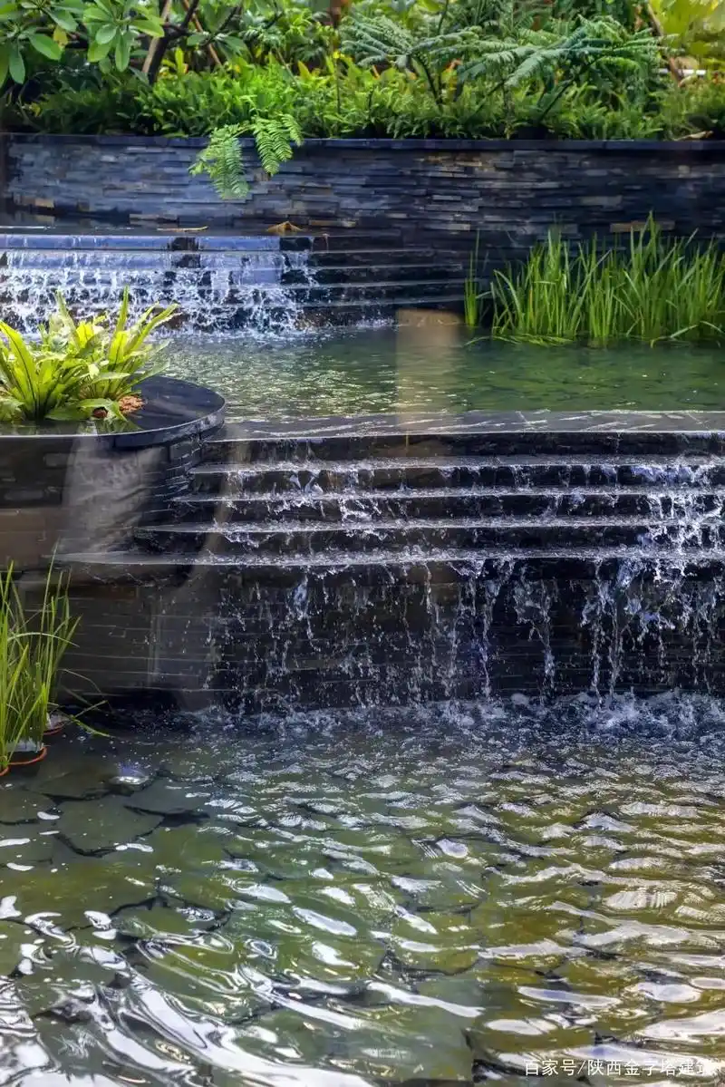 景观中水景的设计形式