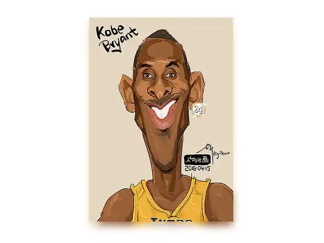 【人物计画】-科比·布莱恩特 - 原创作品 - 站酷(zcool)