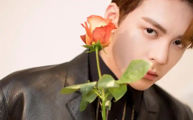 曾舜晞皮衣夹克酷帅气图片桌面壁纸