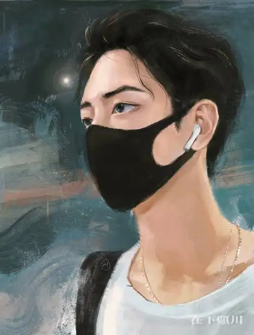 "@x玖少年团肖战daytoy板绘/最爱的大背头/永远在我的记忆里熠熠生辉