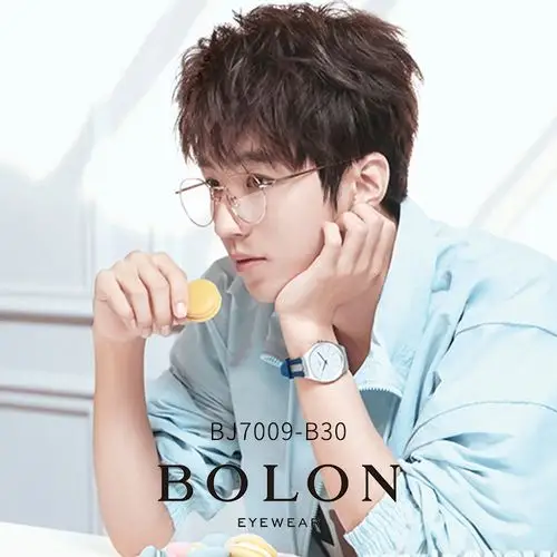 暴龙眼镜王俊凯同款男复古圆形金属框文艺潮全框眼镜框女近视可配