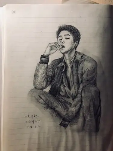 6月6日 1:36   关注  手绘 刘昊然 评论 收藏