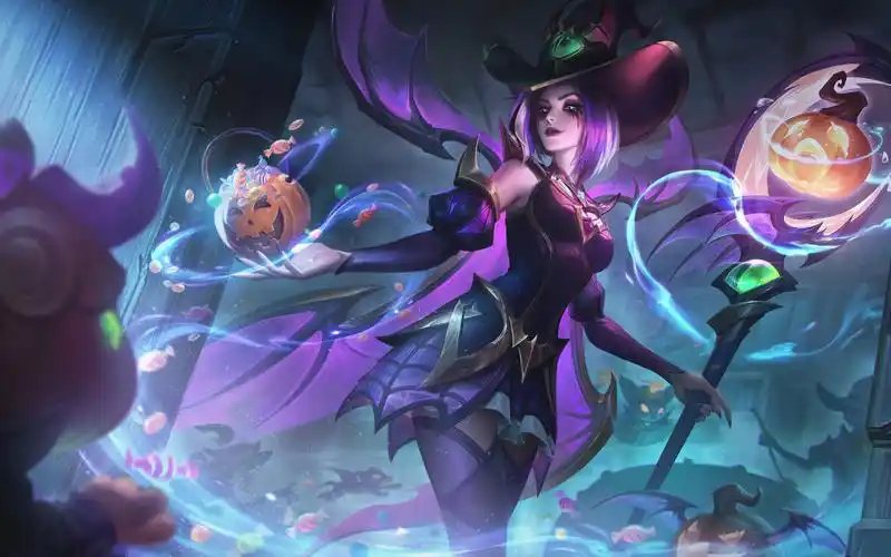 【皮肤鉴赏】#魅惑女巫 乐芙兰