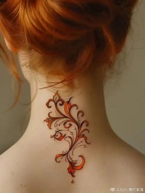 纹身分享##纹身设计##北京纹身店##女生纹身