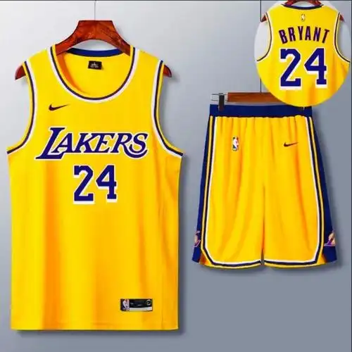 科比球衣24号湖人詹姆斯球衣23号班服定制队服儿童篮球服套装男女