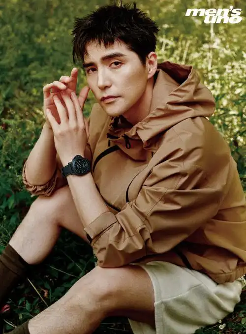 风度封面人物##阿云嘎林间绿野大片##阿云嘎风度六月刊封面