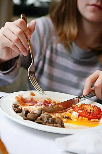 青少年_吃饭_英国人_早餐_高清图片_全景视觉