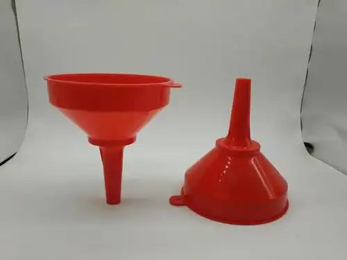 红色塑料漏斗直径16cm过滤液体专用大漏斗