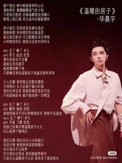 温暖的房子 华晨宇 不知疲倦的鸟能不能别将一切带走