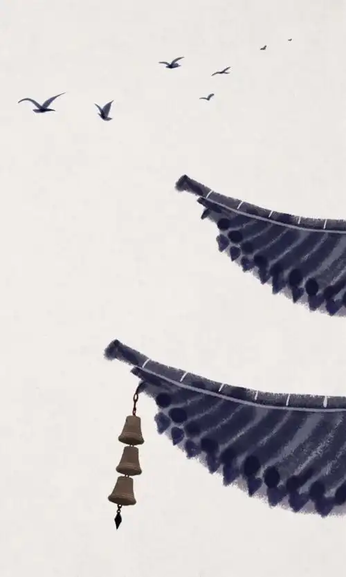 古风水墨壁纸作者石家小鬼