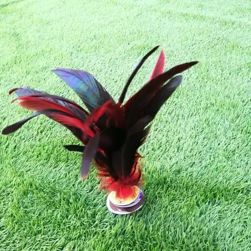 鸡毛毽子 加厚底座比赛专用儿童学生初学者成人健身小学生活动毽