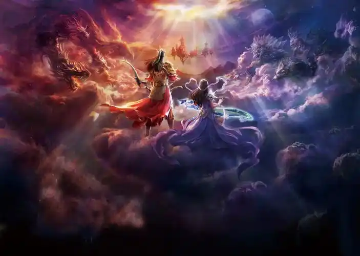 有没有古风紫色的壁纸比较仙的那一种